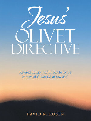 cover image of Jesus' Olivet Directive